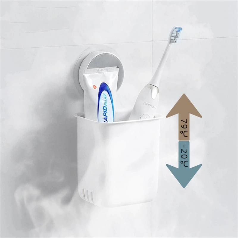 Miniatura 2 de Soporte organizador adhesivo baño 23B-54